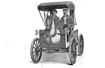Illustration for article titled 1899 Horsey Horseless